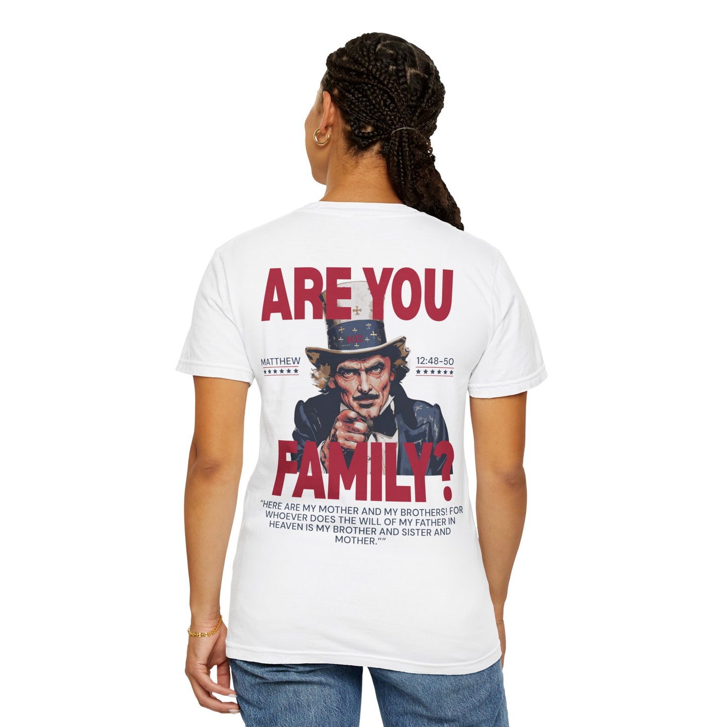 Family Graphic T‑Shirt — Matthew 12:48-50