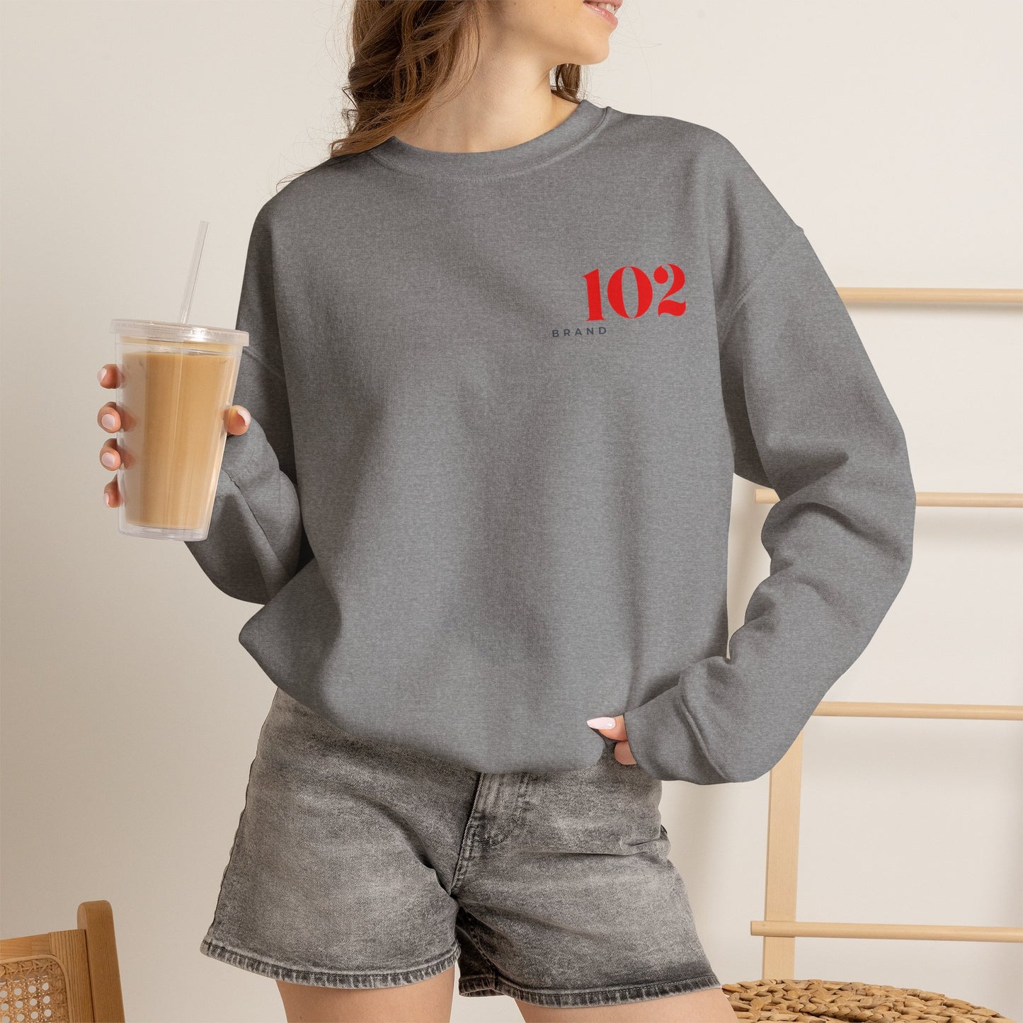 All Truth. No Bending. Crewneck -- John 14:6 | John 17:17