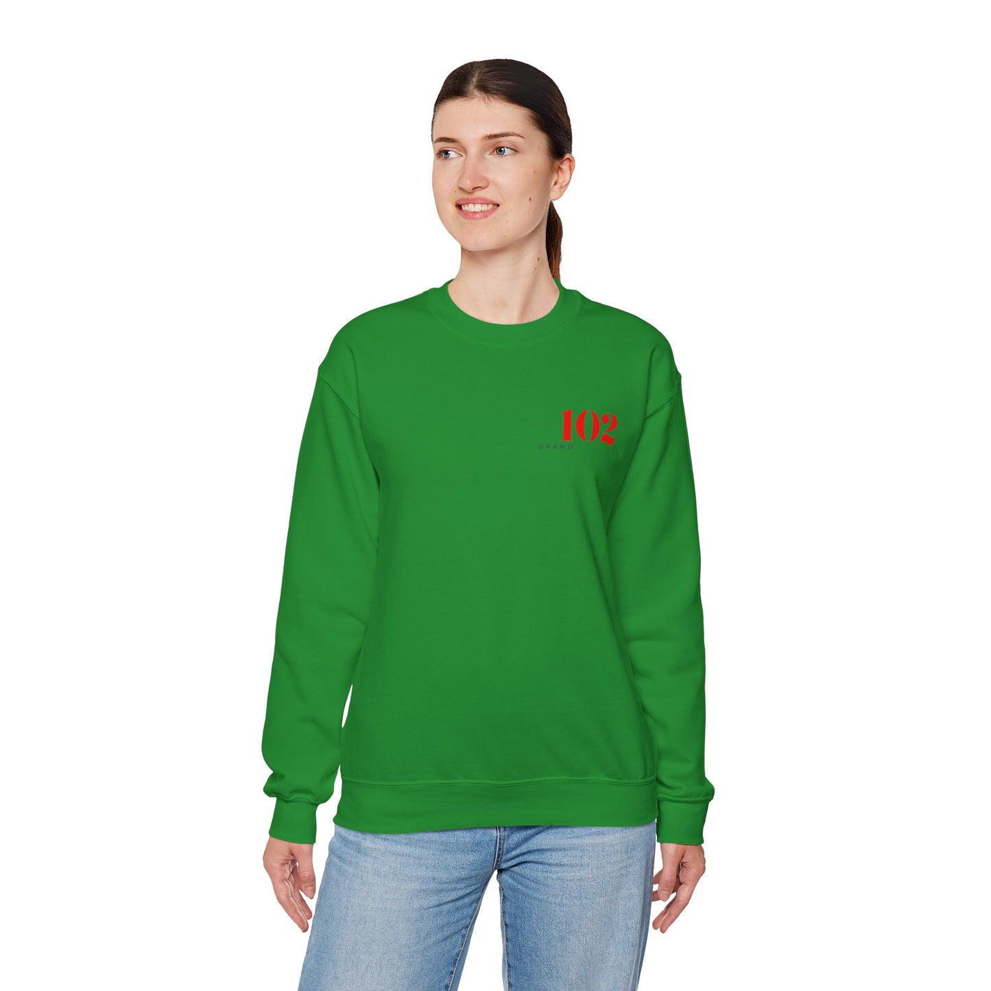 All Truth. No Bending. Crewneck -- John 14:6 | John 17:17