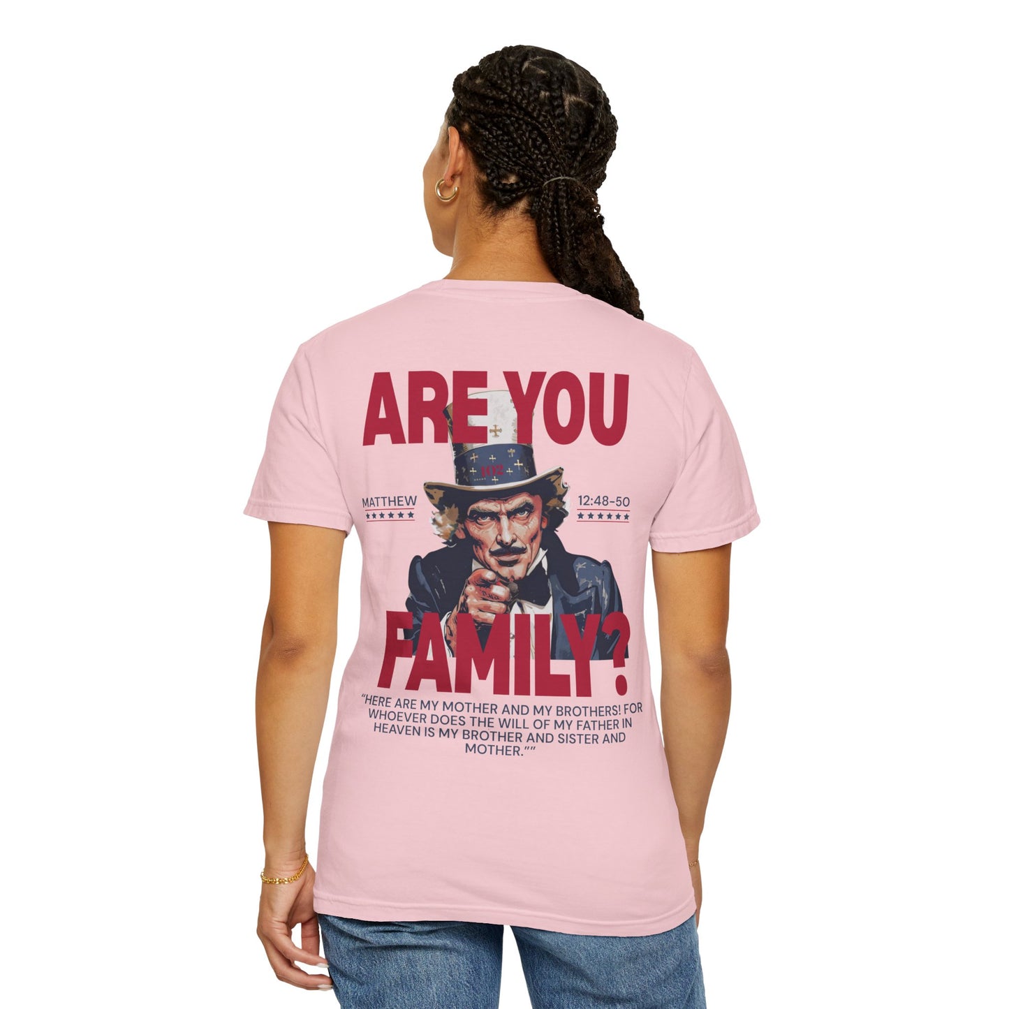 Family Graphic T‑Shirt — Matthew 12:48-50
