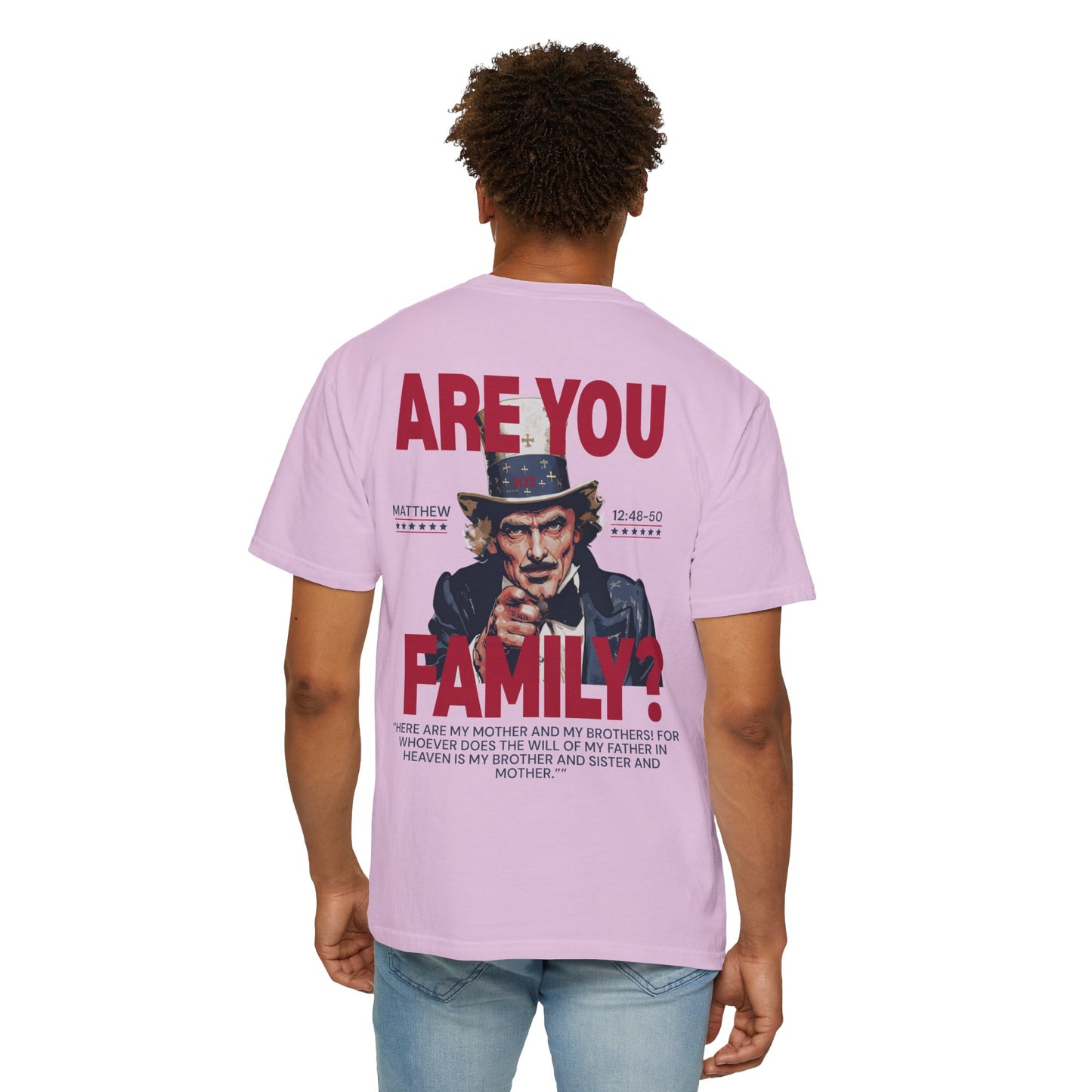 Family Graphic T‑Shirt — Matthew 12:48-50
