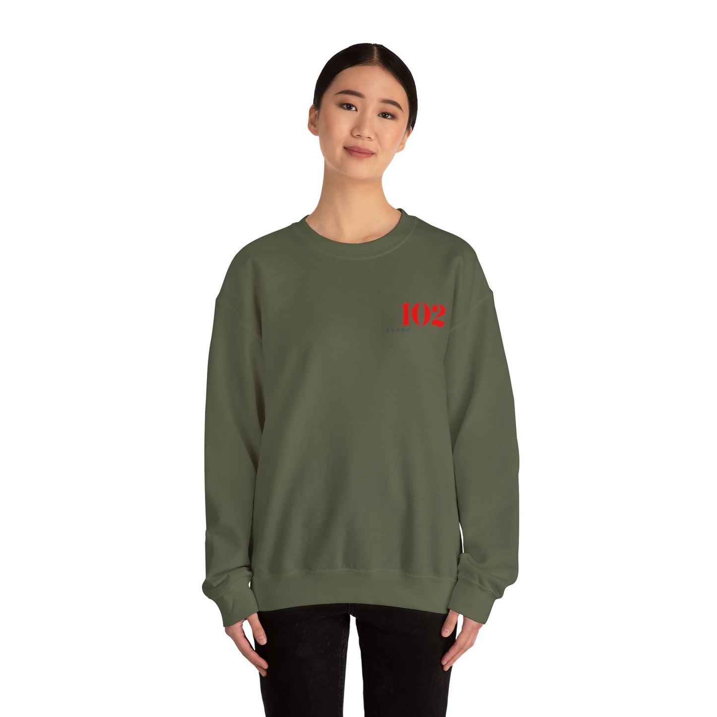 All Truth. No Bending. Crewneck -- John 14:6 | John 17:17
