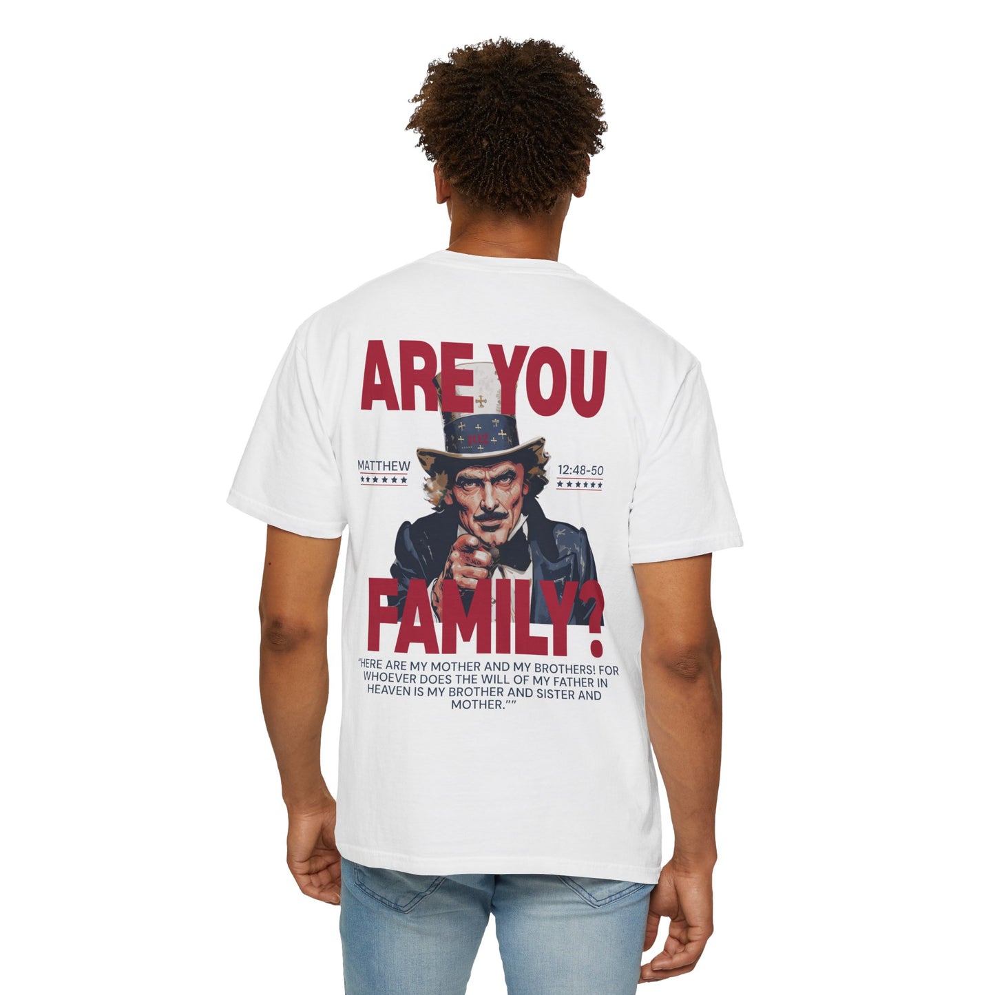 Family Graphic T‑Shirt — Matthew 12:48-50