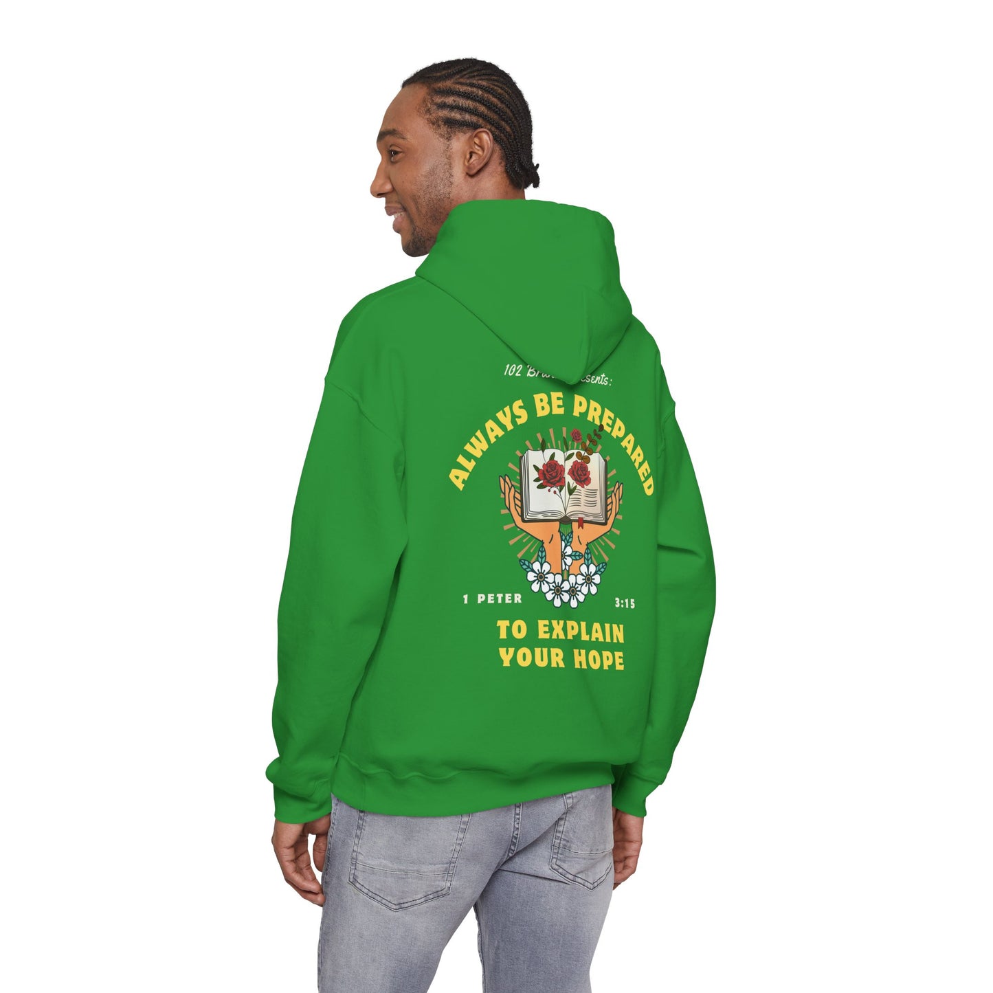 Always Be Prepared Hoodie — 1 Peter 3:15