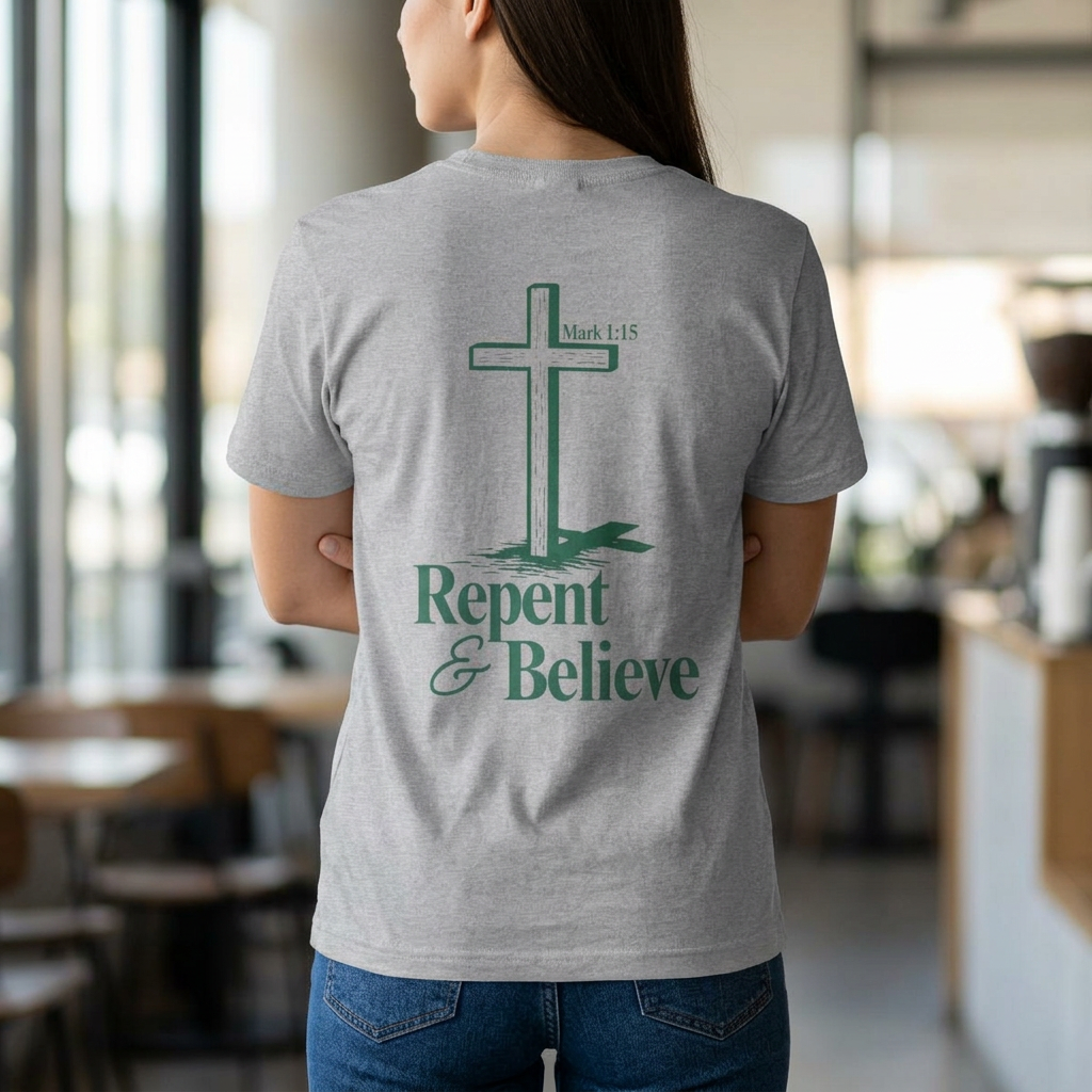 Repent & Believe — Mark 1:15
