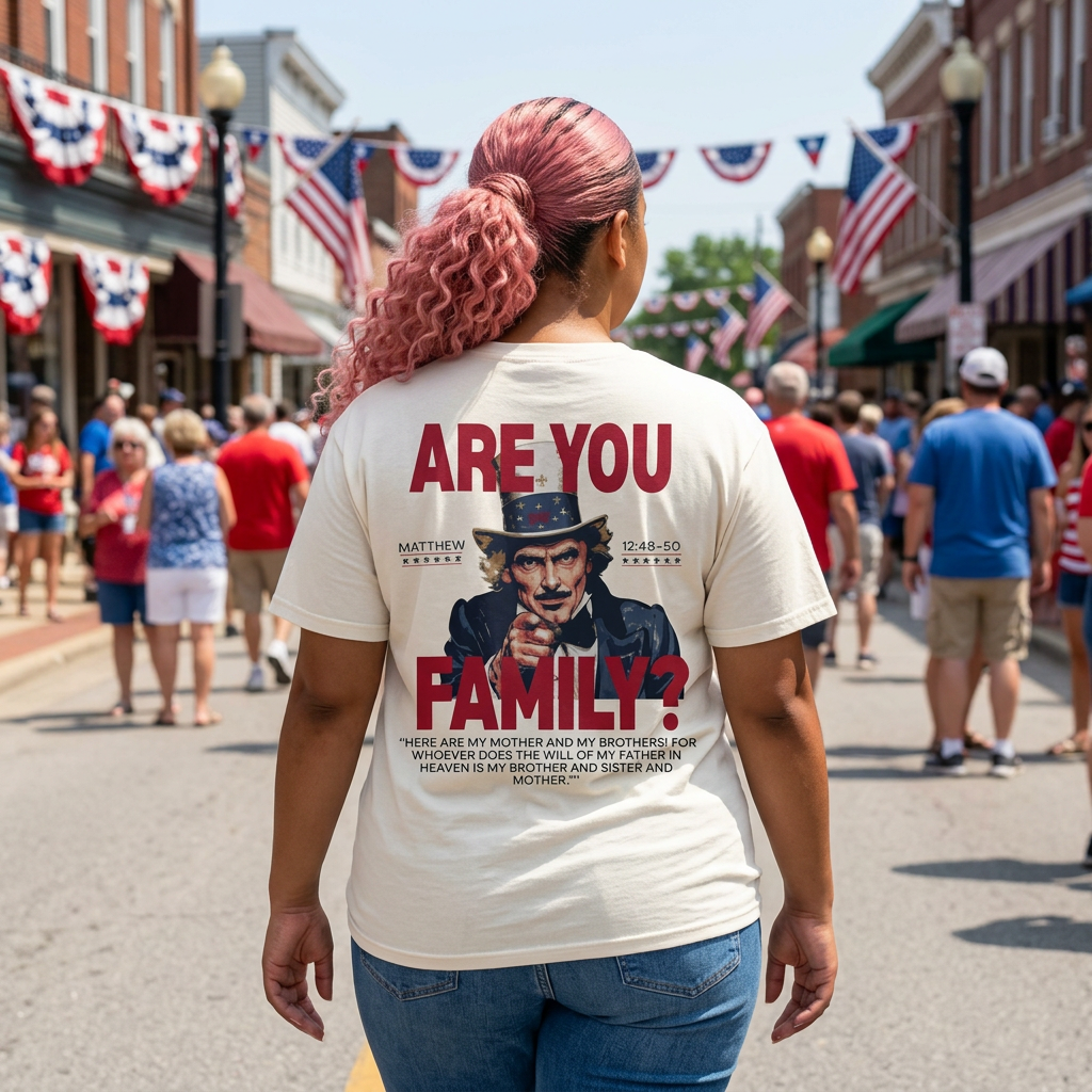 Family Graphic T‑Shirt — Matthew 12:48-50