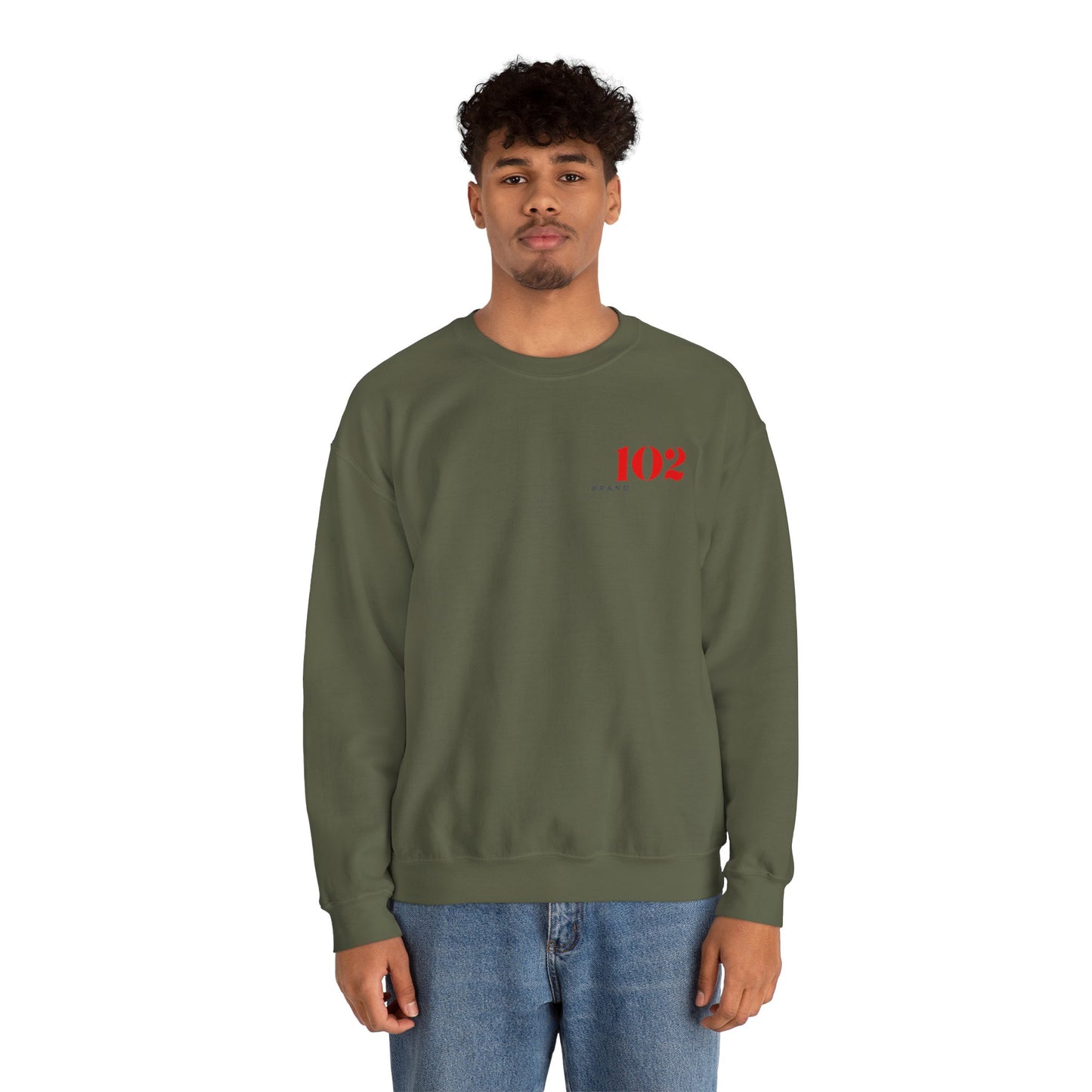 All Truth. No Bending. Crewneck -- John 14:6 | John 17:17