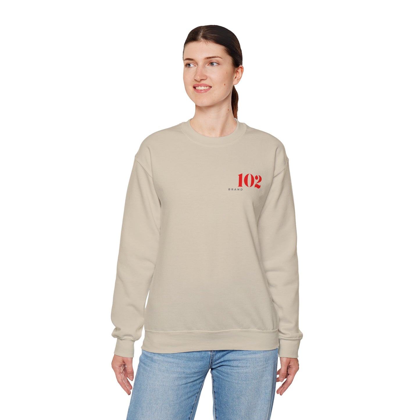 All Truth. No Bending. Crewneck -- John 14:6 | John 17:17