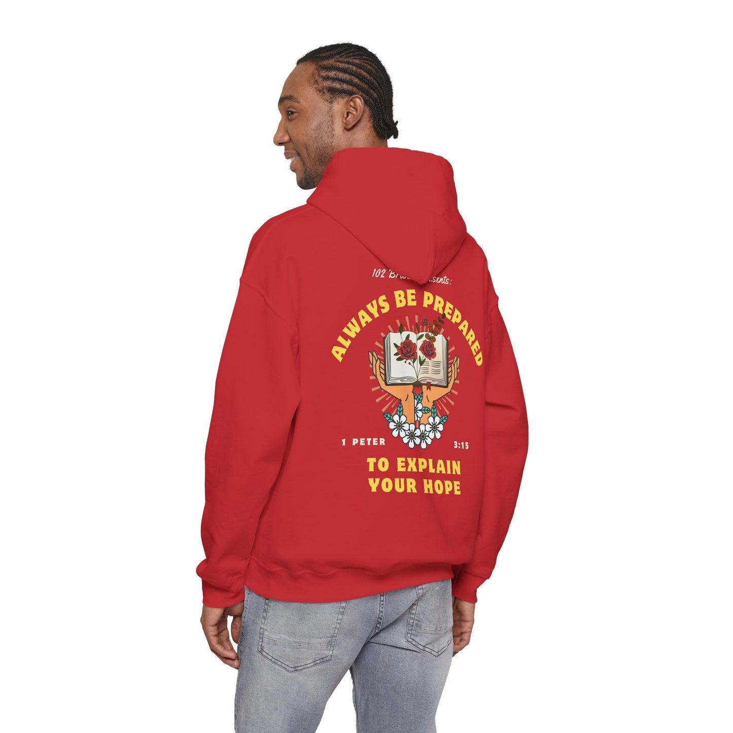 Always Be Prepared Hoodie — 1 Peter 3:15