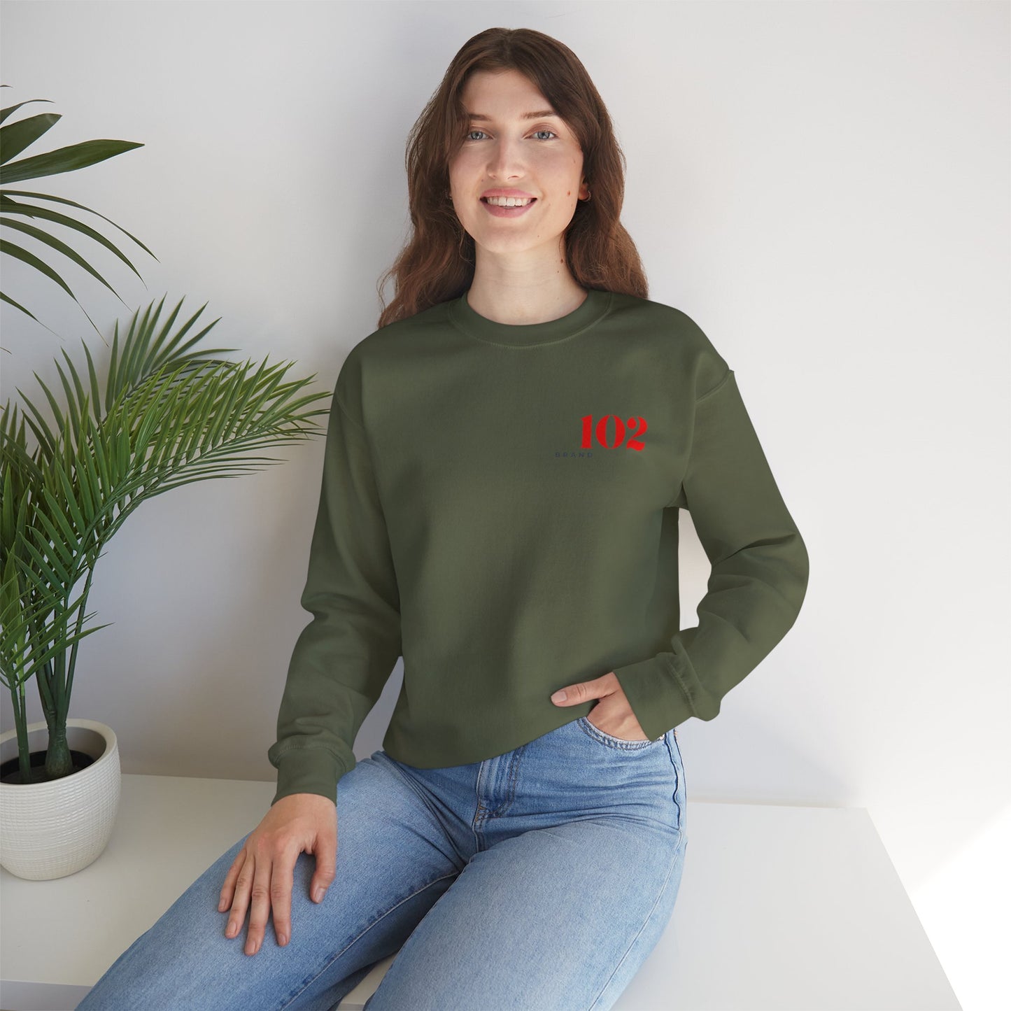 All Truth. No Bending. Crewneck -- John 14:6 | John 17:17