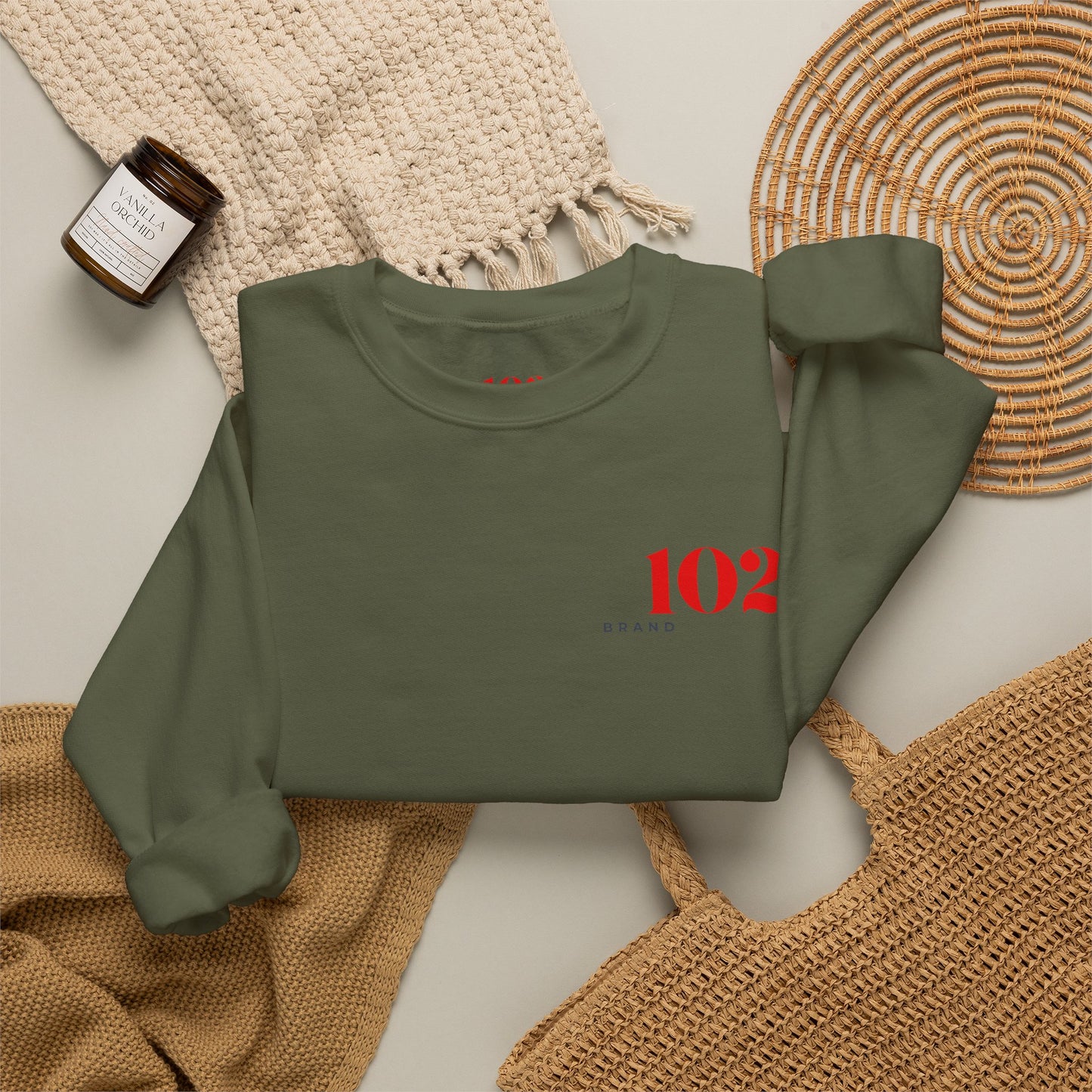 All Truth. No Bending. Crewneck -- John 14:6 | John 17:17