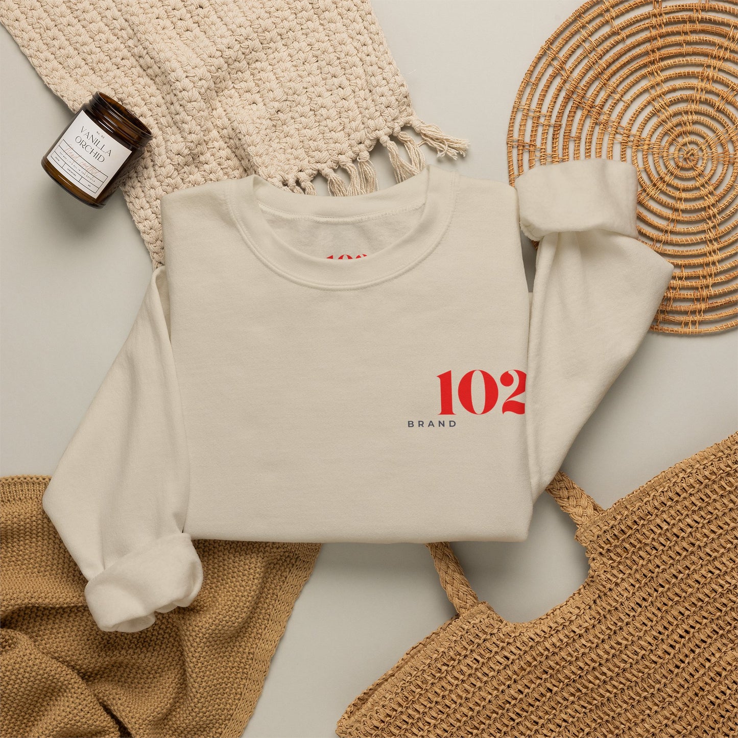 All Truth. No Bending. Crewneck -- John 14:6 | John 17:17