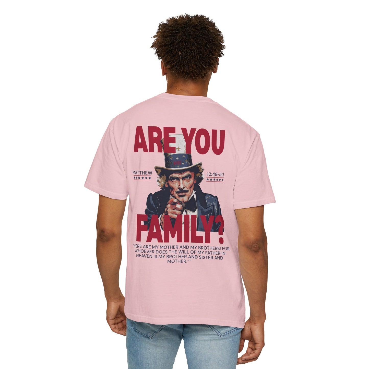 Family Graphic T‑Shirt — Matthew 12:48-50