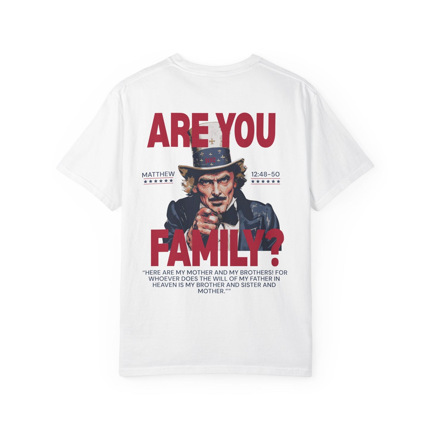 Family Graphic T‑Shirt — Matthew 12:48-50