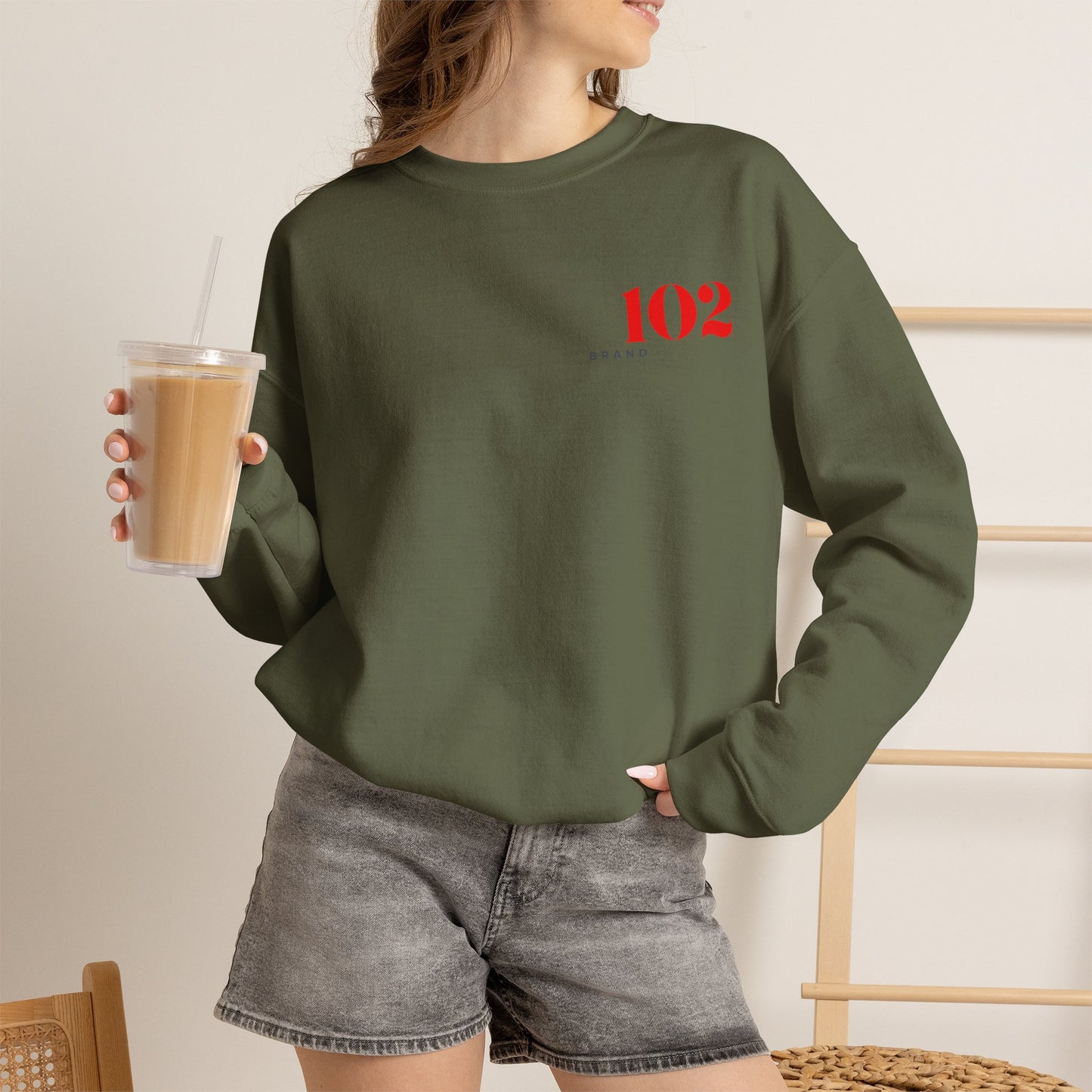 All Truth. No Bending. Crewneck -- John 14:6 | John 17:17