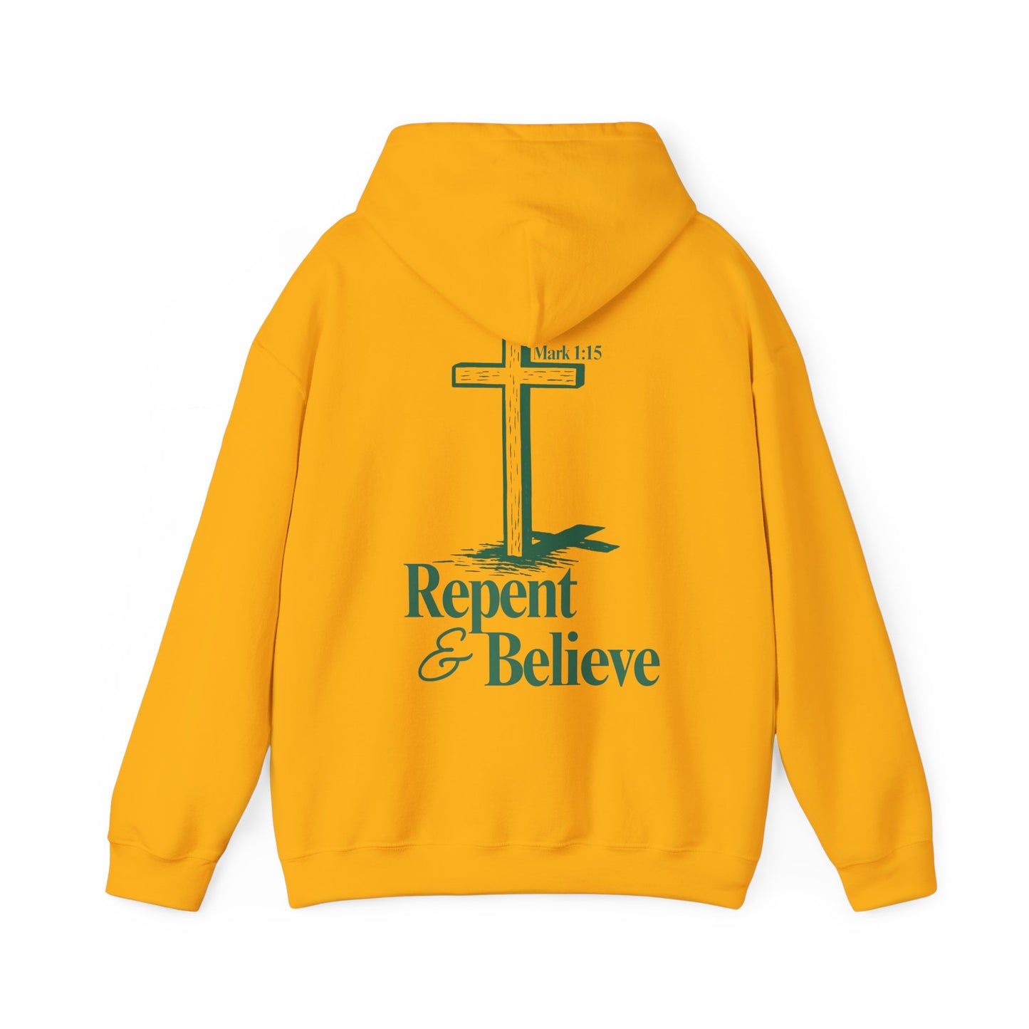 Repent & Believe Hoodie — Mark 1:15