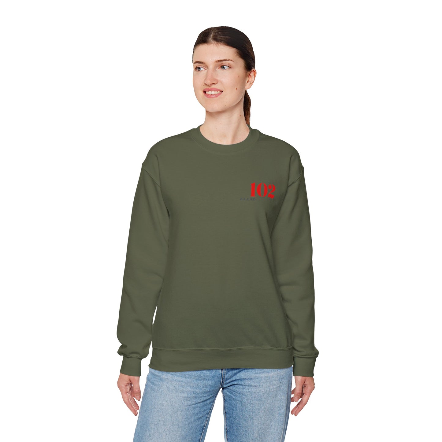 All Truth. No Bending. Crewneck -- John 14:6 | John 17:17