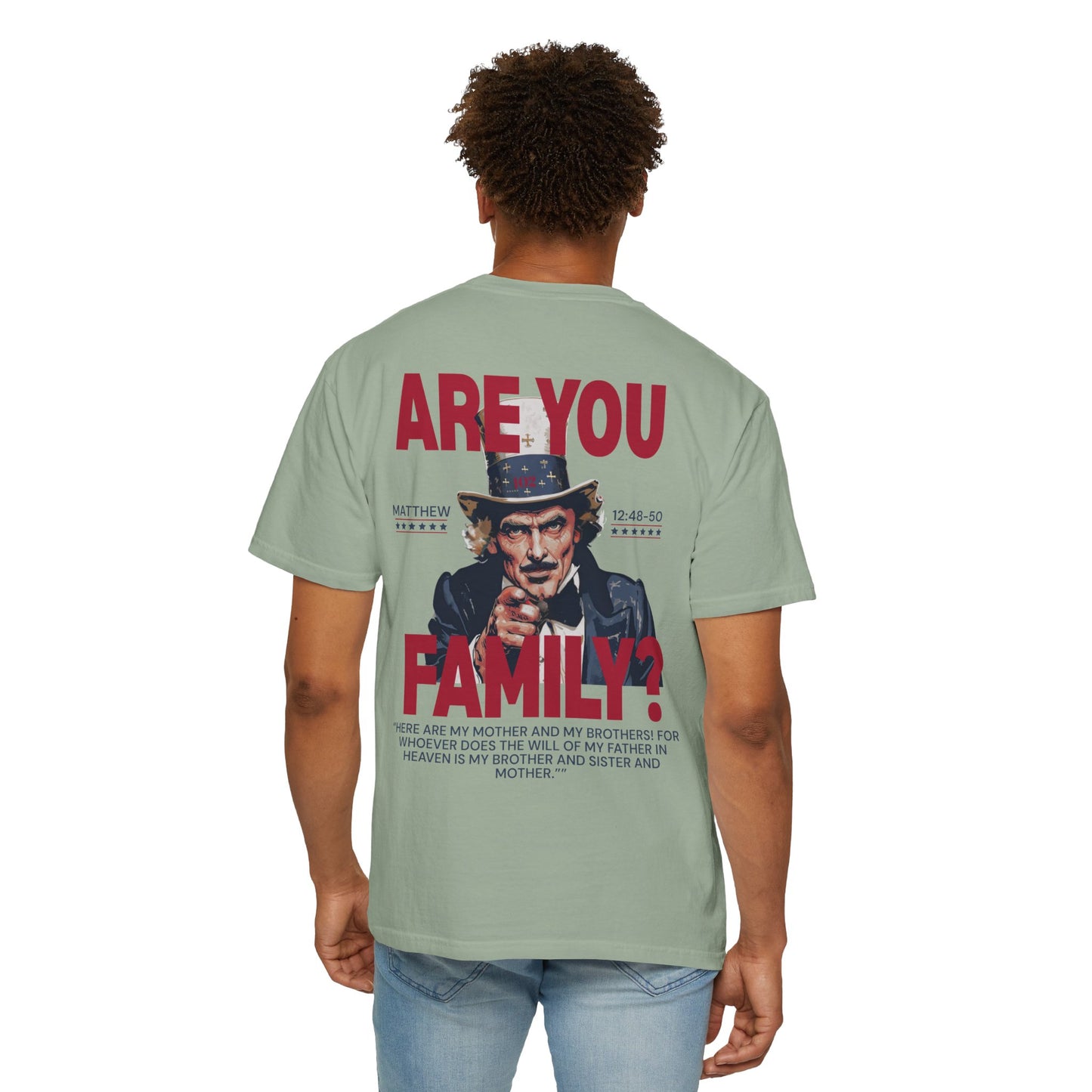 Family Graphic T‑Shirt — Matthew 12:48-50