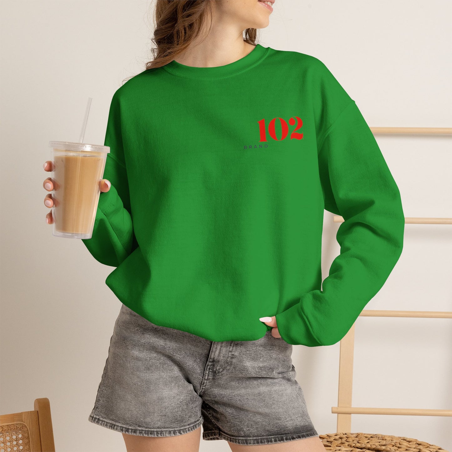 All Truth. No Bending. Crewneck -- John 14:6 | John 17:17