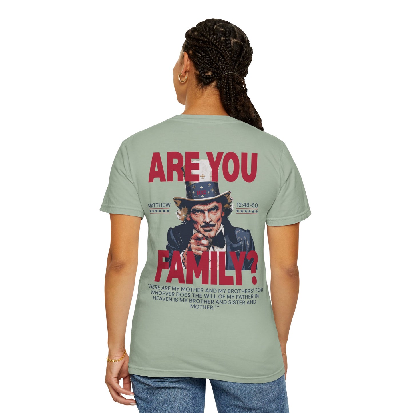 Family Graphic T‑Shirt — Matthew 12:48-50