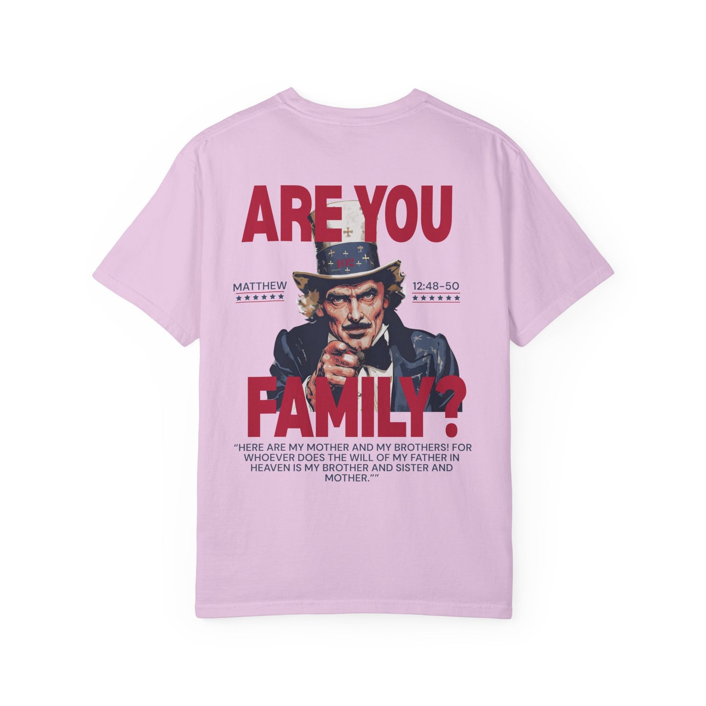 Family Graphic T‑Shirt — Matthew 12:48-50