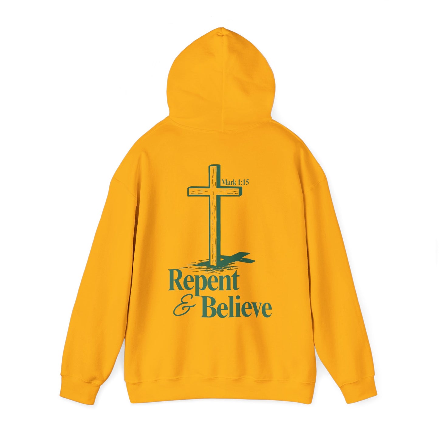 Repent & Believe Hoodie — Mark 1:15