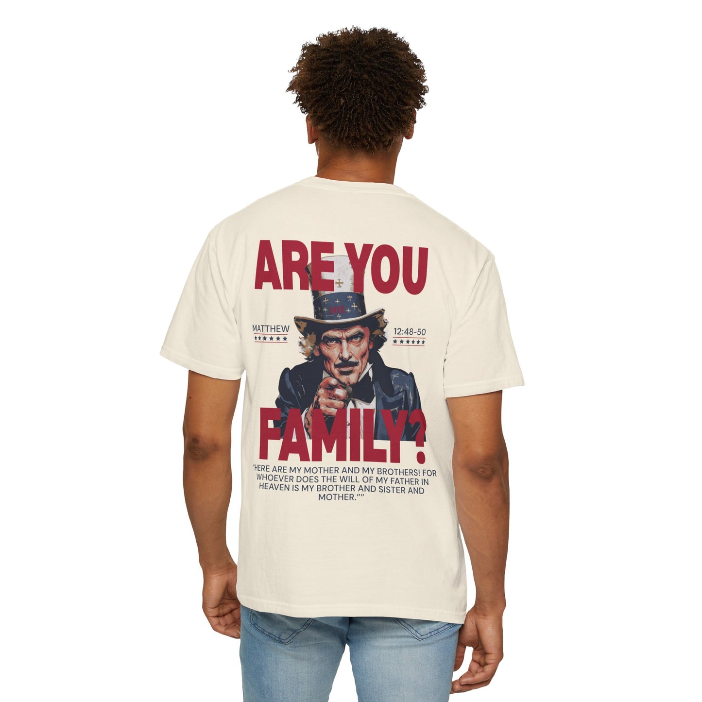 Family Graphic T‑Shirt — Matthew 12:48-50